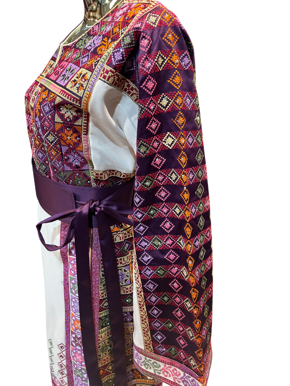 Elegant Purple Thobe